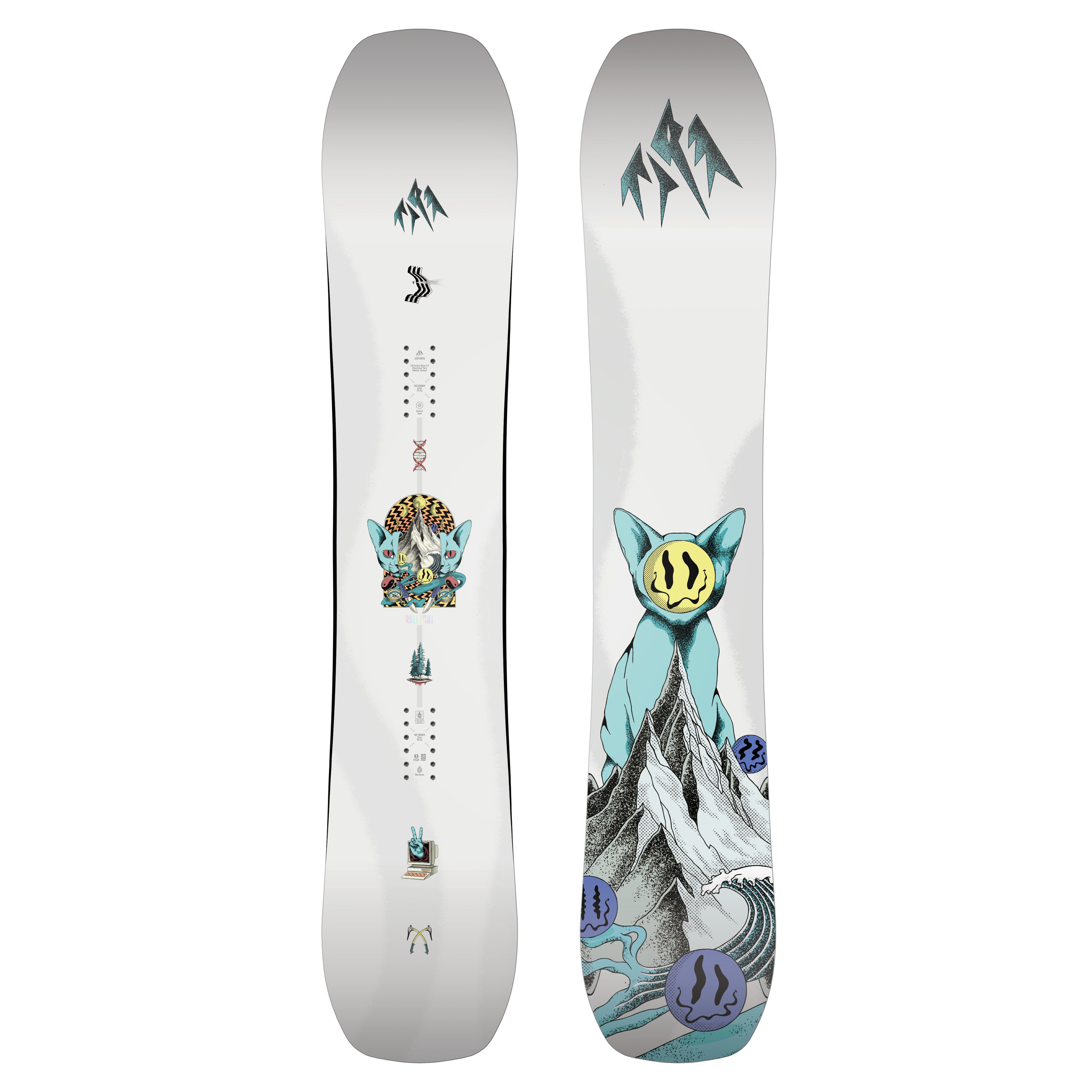 Jones Men's Rally Cat Snowboard 2026/2027, White